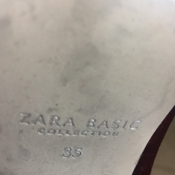 Zara velvet Boots - Picture 6 of 6